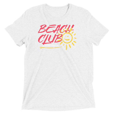 [ID: 162-G165] Beach Club Unisex Tri-Blend T-Shirt