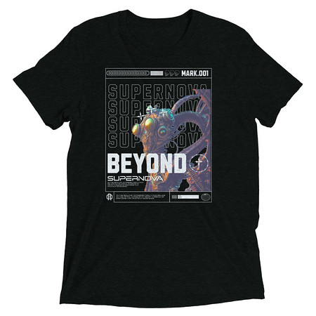[ID: 162-G198] Beyond Supernova Unisex Tri-Blend T-Shirt