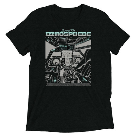 [ID: 162-G199] Beyond The Atmosphere Unisex Tri-Blend T-Shirt