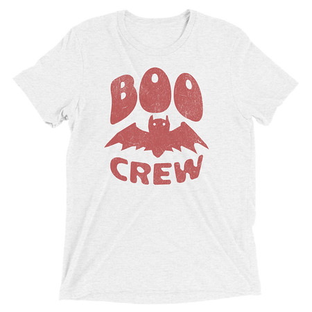 [ID: 162-G252] Boo Crew Unisex Tri-Blend T-Shirt