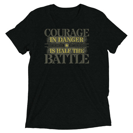 [ID: 162-G281] Brave Soldier Unisex Tri-Blend T-Shirt