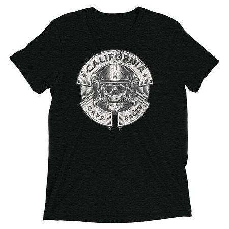 [ID: 162-G306] CAFE RACERS FUNNY Unisex Tri-Blend T-Shirt