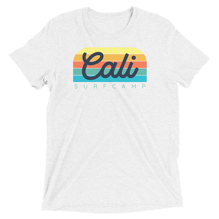 [ID: 162-G311] Cali Surf Camp - Outdoor Unisex Tri-Blend T-Shirt
