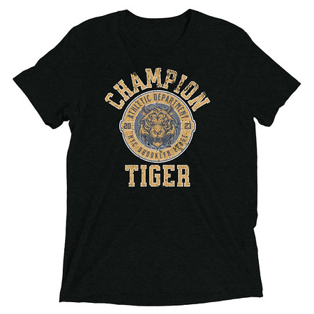 [ID: 162-G356] CHAMPION TIGER NYC Unisex Tri-Blend T-Shirt