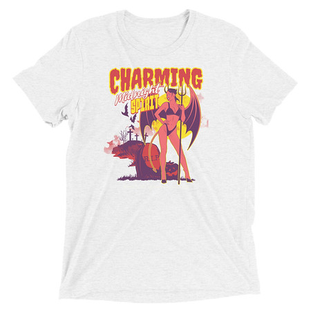 [ID: 162-G358] Charming Midnight Unisex Tri-Blend T-Shirt