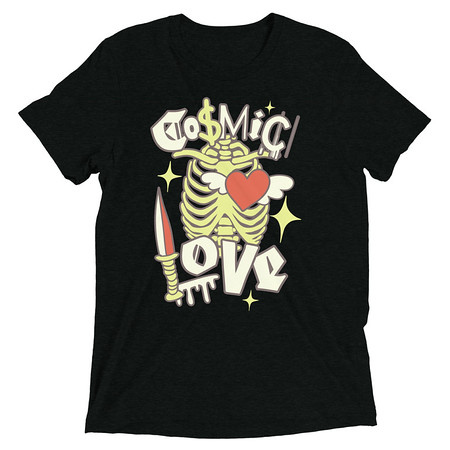 [ID: 162-G423] Cosmic Love (2) Unisex Tri-Blend T-Shirt
