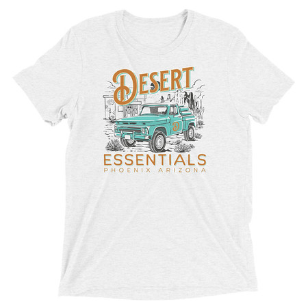 [ID: 162-G489] desert Unisex Tri-Blend T-Shirt