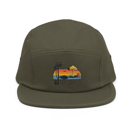 [ID: 92-G2] '87 Tropics 5 Panel Cap