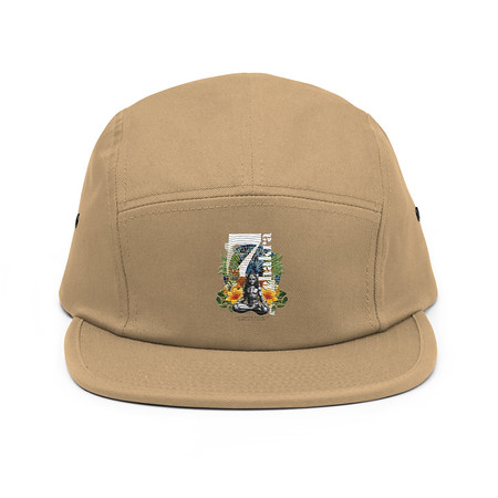 [ID: 92-G12] 7 Chakra 5 Panel Cap