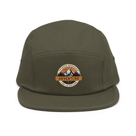 [ID: 92-G26] Adventure - Outdoor Mountain 5 Panel Cap