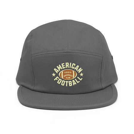 [ID: 92-G69] American Football - Athletic Sports 5 Panel Cap