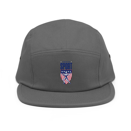 [ID: 92-G71] American Football Sport 5 Panel Cap