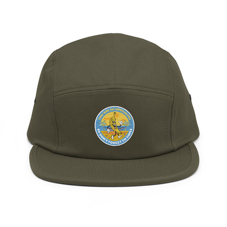 [ID: 92-G135] Banana project _-) 5 Panel Cap