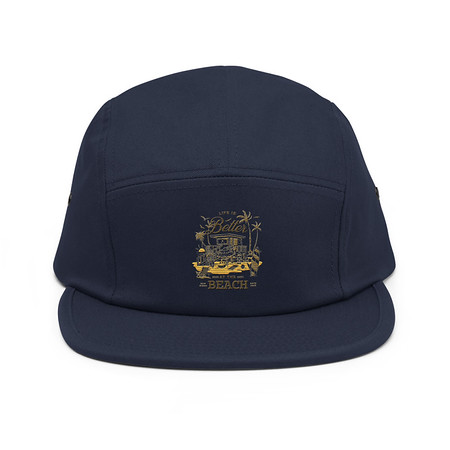 [ID: 92-G167] Beach Life - Outdoor 5 Panel Cap