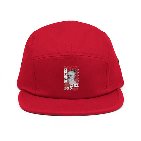 [ID: 92-G298] Burn Out - Futuristic 3D Head 5 Panel Cap
