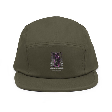 [ID: 92-G310] Calamity Streetwear 5 Panel Cap