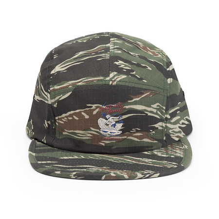 [ID: 92-G313] California Beach Surfing 5 Panel Cap