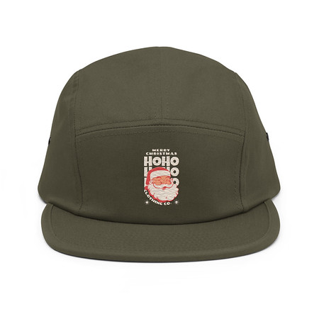 [ID: 92-G374] Christmas Season - Santa Claus 5 Panel Cap