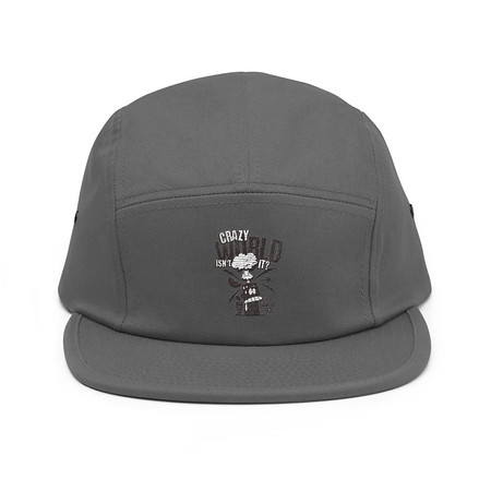 [ID: 92-G430] Crazy World 5 Panel Cap