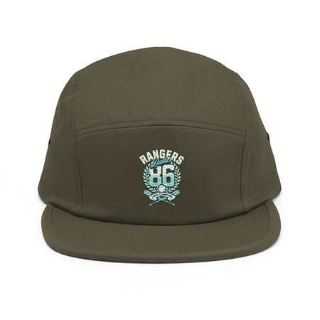 [ID: 92-G464] Dallas Rangers - Old School Sports 5 Panel Cap