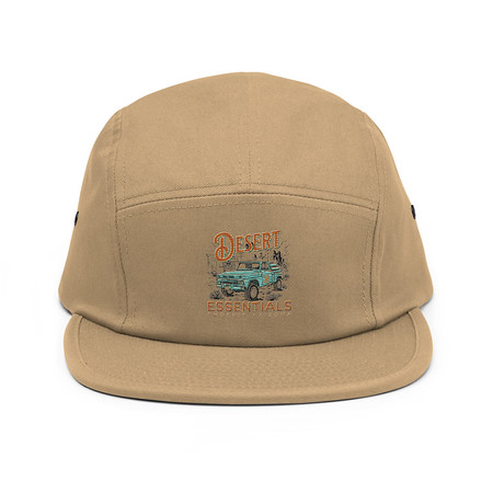 [ID: 92-G489] desert 5 Panel Cap