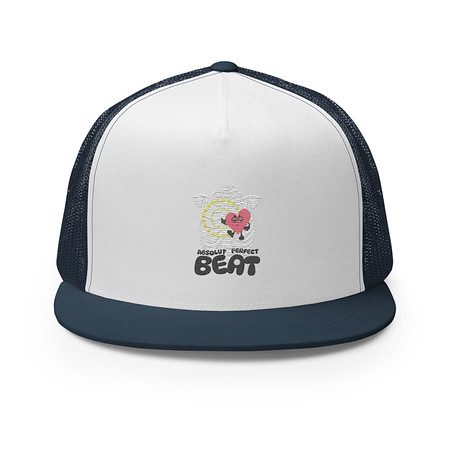 [ID: 100-G19] Absolut Perfect Beat 5 Panel Trucker Cap
