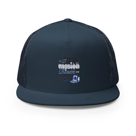 [ID: 100-G92] Anti-design  5 Panel Trucker Cap