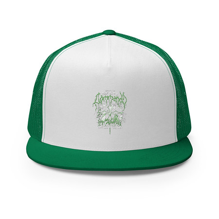 [ID: 100-G105] Assault on the City 5 Panel Trucker Cap