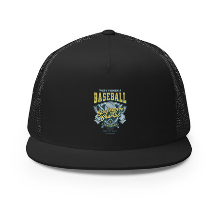 [ID: 100-G141] Baseball Conference Championships - Athlectic Badge 5 Panel Trucker Cap