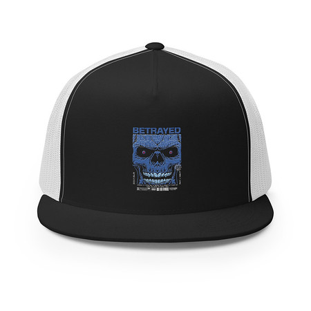[ID: 100-G191] Betrayed 5 Panel Trucker Cap