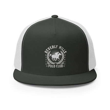 [ID: 100-G196] BEVERLY HILLS POLO CLUB 5 Panel Trucker Cap