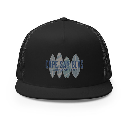 [ID: 100-G245] Board Room 5 Panel Trucker Cap
