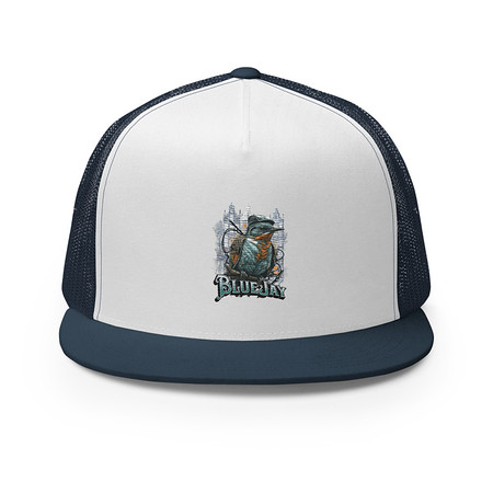 [ID: 100-G381] Classic Bird  5 Panel Trucker Cap