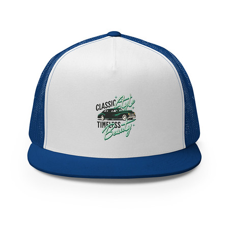 [ID: 100-G386] Classic Style Timeless Beauty 5 Panel Trucker Cap