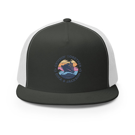 [ID: 100-G441] Cruisin' Together - Cruise Ship 5 Panel Trucker Cap