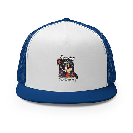 [ID: 100-G466] Dancing Our Last Dance - Halloween 5 Panel Trucker Cap