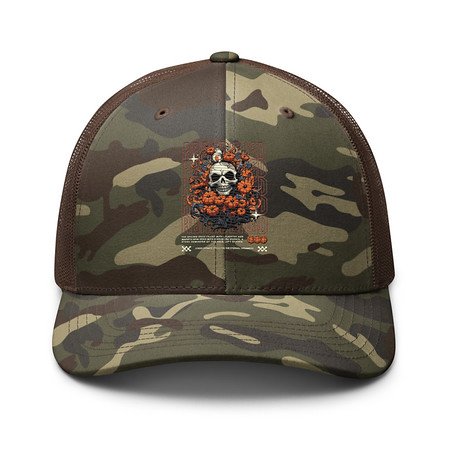 [ID: 680-G18] Abbandoned Camouflage Trucker Hat