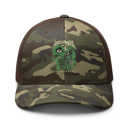 [ID: 680-G96] Apocalypse Camouflage Trucker Hat