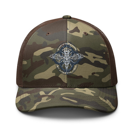 [ID: 680-G159] Be Part of the Big Picture - Insect Camouflage Trucker Hat
