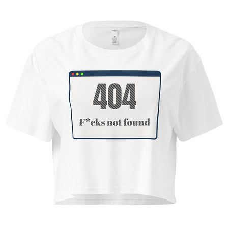 [ID: 636-G7] 404 Women's Crop Top