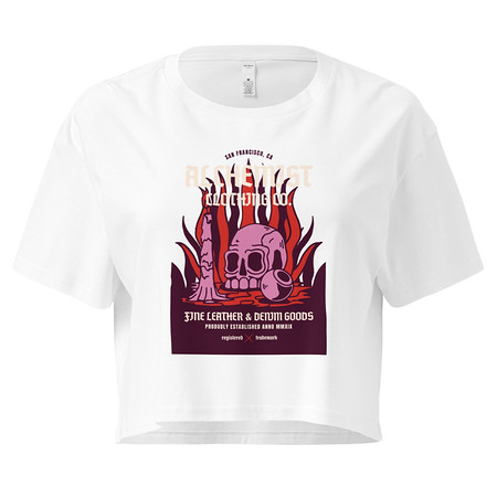 [ID: 636-G37] Alchemist Clothing Co. - Halloween Women's Crop Top