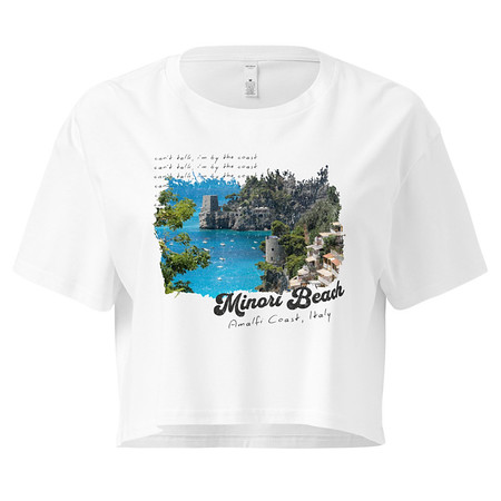 [ID: 636-G57] Amalfi Women's Crop Top