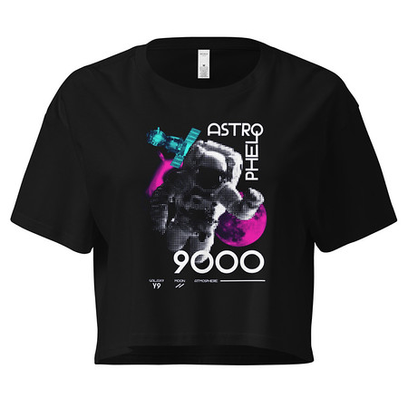 [ID: 636-G112] Astrophel 9000 Women's Crop Top