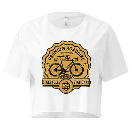 [ID: 636-G207] Bikecycle Station Co. - Sports Women's Crop Top