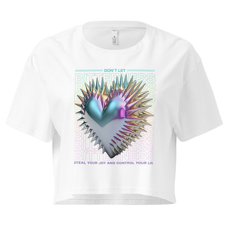 [ID: 636-G212] Bitterness Women's Crop Top