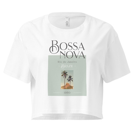 [ID: 636-G271] Bossa Nova Women's Crop Top