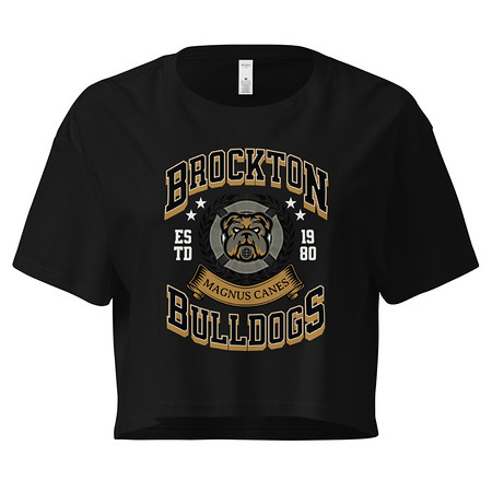 [ID: 636-G286] Brockton Bulldogs Women's Crop Top