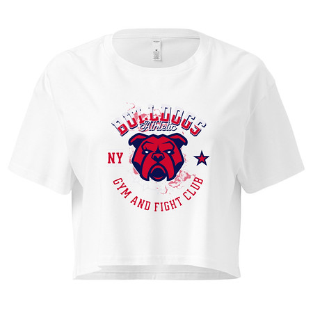 [ID: 636-G295] Bulldogs Athletic - Sports Apparel Women's Crop Top