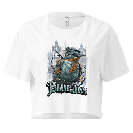 [ID: 636-G381] Classic Bird  Women's Crop Top