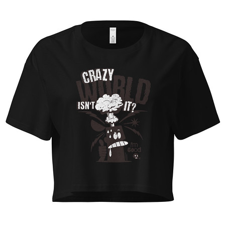 [ID: 636-G430] Crazy World Women's Crop Top